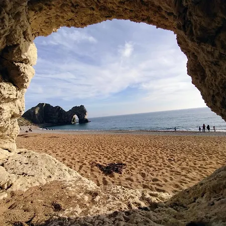Emma'S Sea View 2-Bedroom Caravan At Durdle Door Near Wareham Dorset West Lulworth Exterior foto