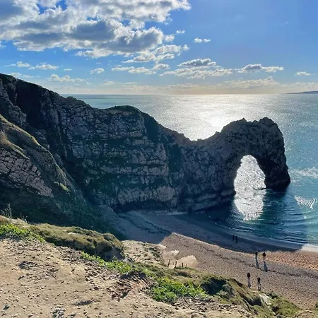 Emma'S Sea View 2-Bedroom Caravan At Durdle Door Near Wareham Dorset West Lulworth Exterior foto