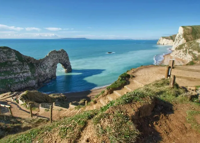 Emma\'S Sea View 2-Bedroom Caravan At Durdle Door Near Wareham Dorset